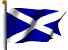 St Andrews Cross the flag of Scotland